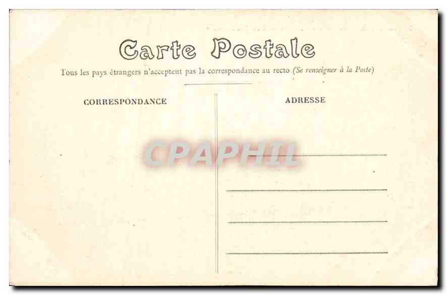 CPA Bourges La Cathedrale vu du Jardin de l'Archveche  — Back