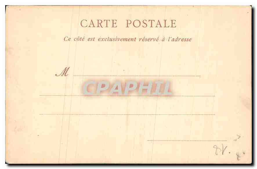 CPA Bourges Vue Generale prise du Palais Jacques Coeur  — Rückseite