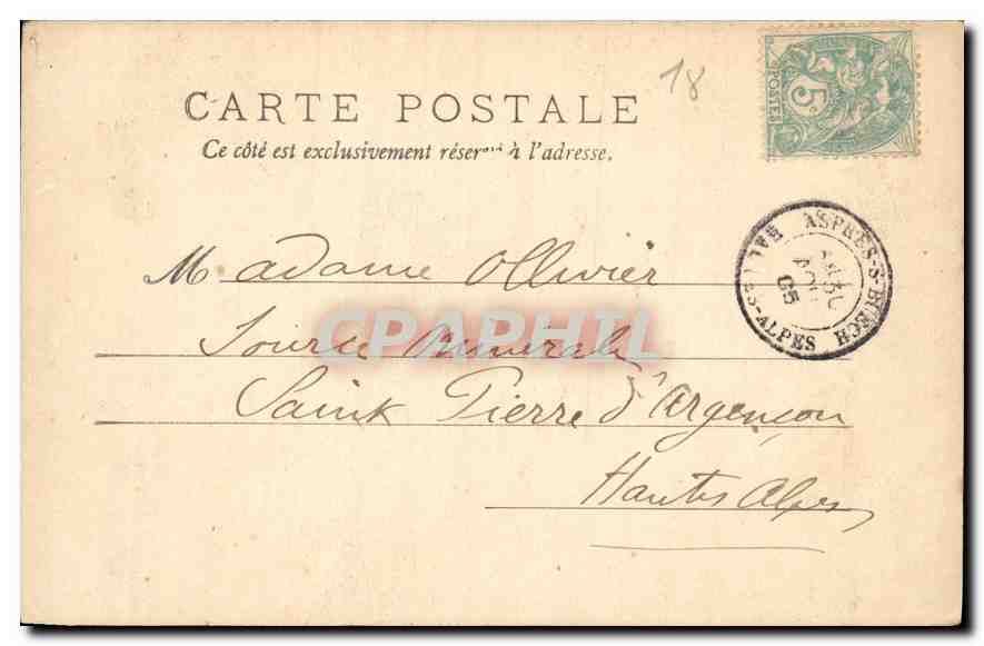 CPA Bourges Le Palais Jacques Coeur  — Rückseite