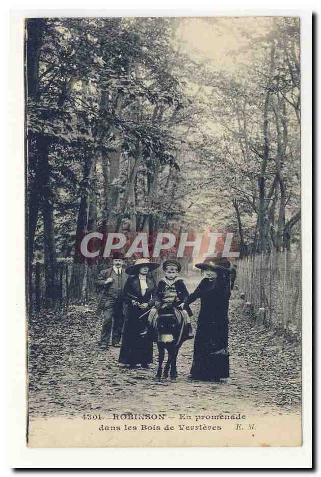 En promenade dans les Bois de Verrières — ROBINSON n°4301
