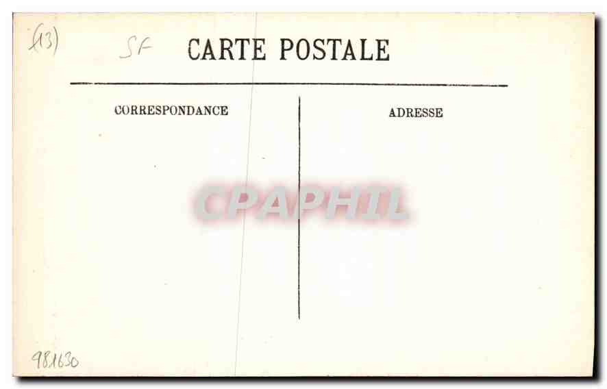 CPA Aix en Provence Hotel Bonnet de la Beaume Miollis fin XVIII siecle D Latil Rue Boeuf  — Verso