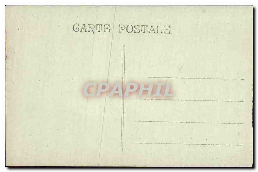 CPA Marseille Notre Dame de la Garde  — Verso