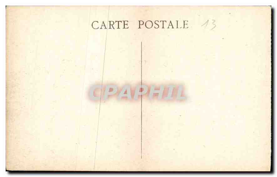 CPA Marseille la Cathedrale et N D de la Garde  — Verso