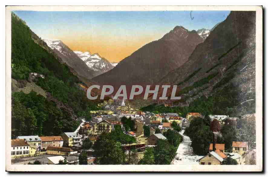 CPA Cauterets vue generale prise du Mamelon vert 