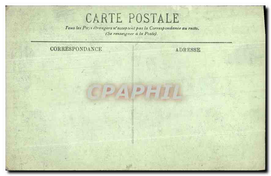 CPA Gavarnie La Breche de Roland  — Verso