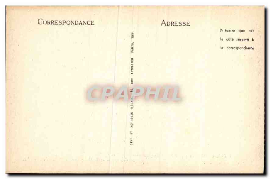 CPA Gavarnie la Breche de Tuqueroune Le Lac Glace et le Mont Perdu  — Verso
