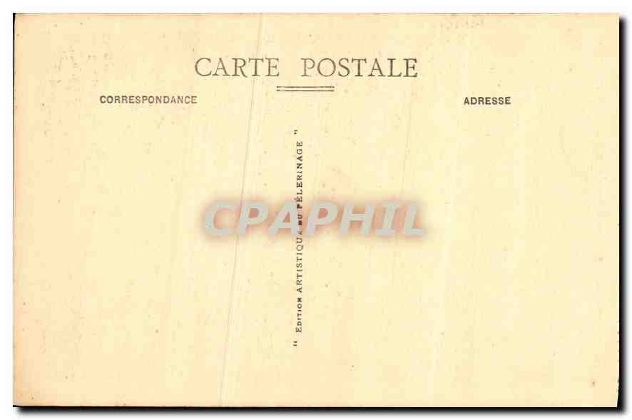 CPA St Michel de Frigolet B du Rh Eglise abbatiale XIX siecle Belle ordonnance generale et brillante — Rückseite