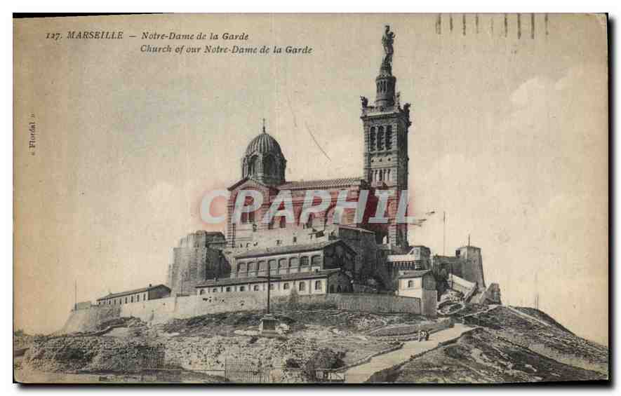 CPA Marseille Notre Dame de la Garde 