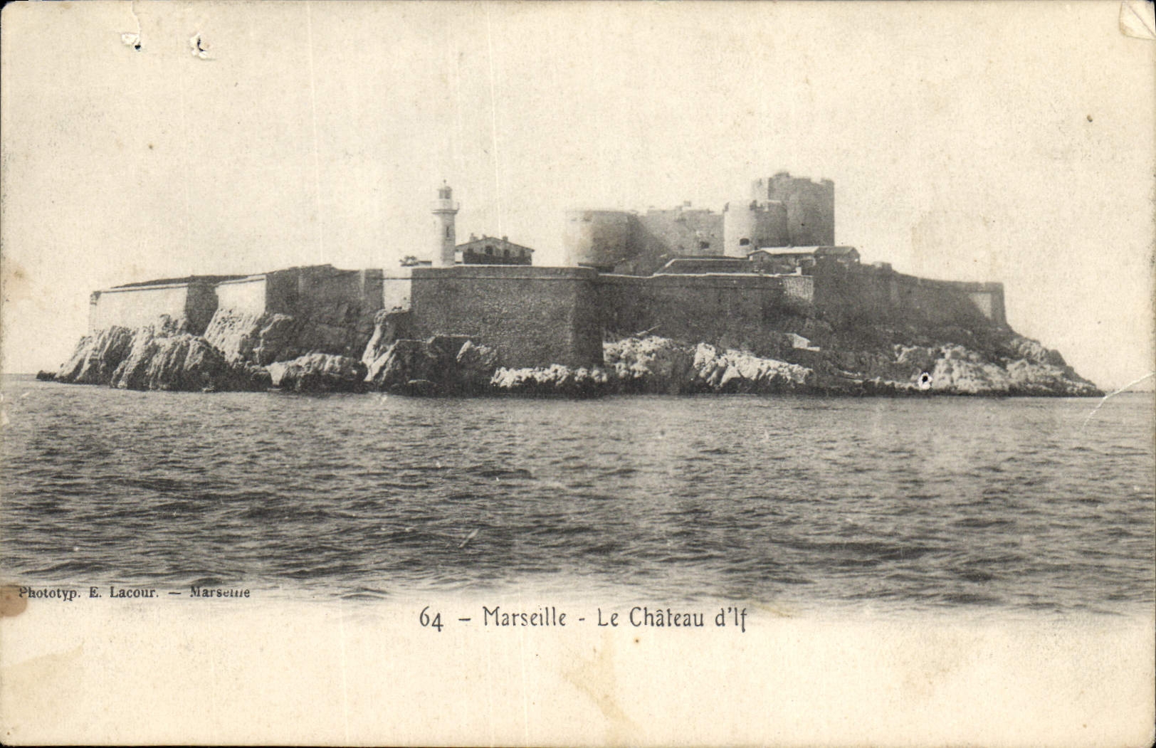 CPA Marseille le Chateau d'If 
