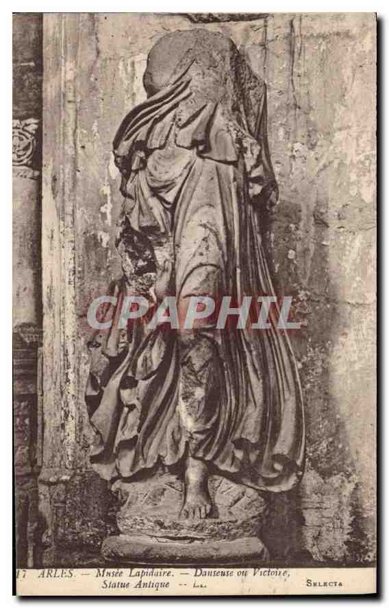 Arles — Musée Lapidiaire — Danseuse ou Victoire, Statue Antique — Selecta