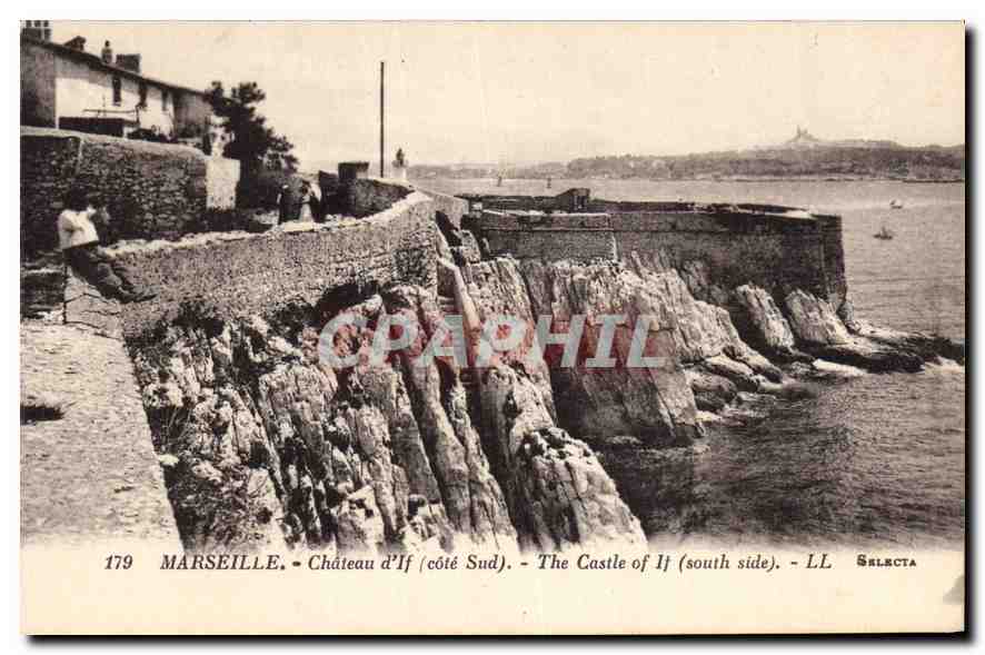 CPA Marseille Chateau d'If Cote Sud 
