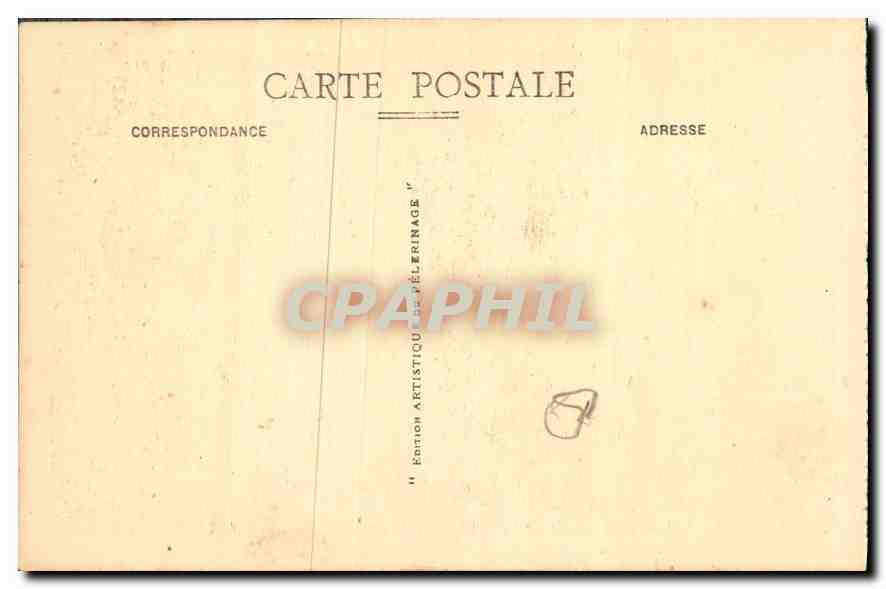CPA St Michel de Frigolet B du Rh Eglise St Michel Peintures du Sanctuaire du XIX siecle par Lefores — Verso