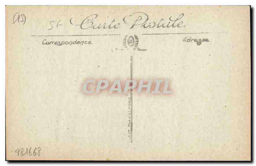 CPA Aix en Provence Cathedrale Saint Sauveur Tapiseeries Flamandes XVI siecle  — Rückseite