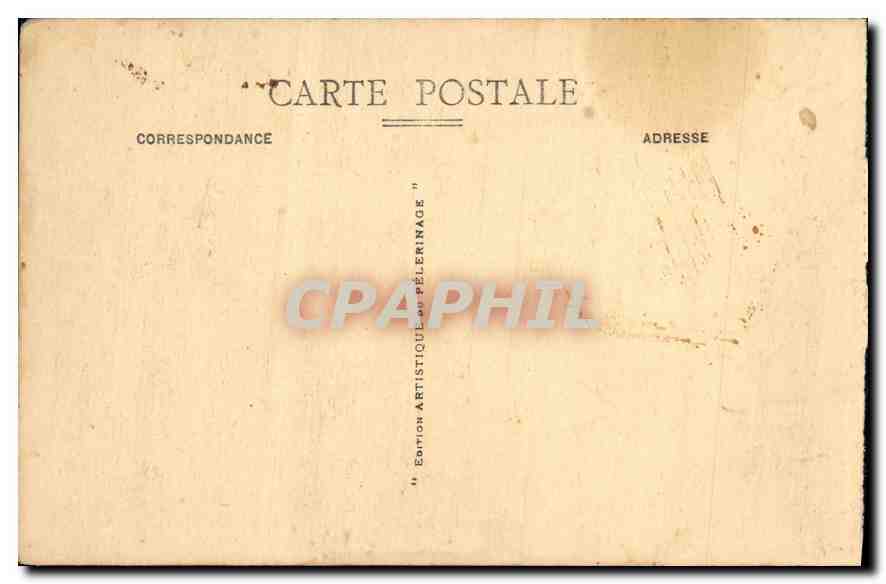 CPA St Michel de Frigolet B du Rh vue generale de l'Abbaye  — Verso