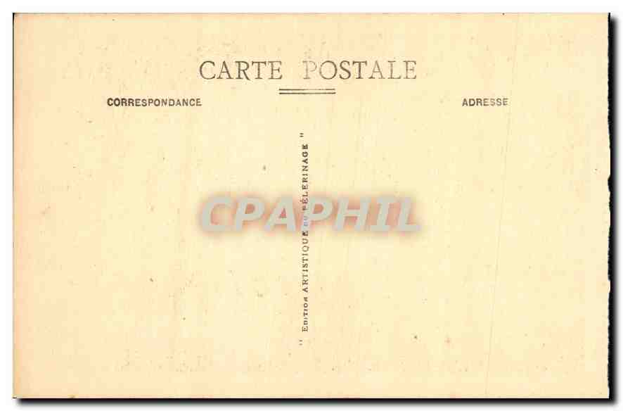 CPA St Michel de Frigolet B du Rh Eglise abbatiale les Stalles du Choeur  — Verso