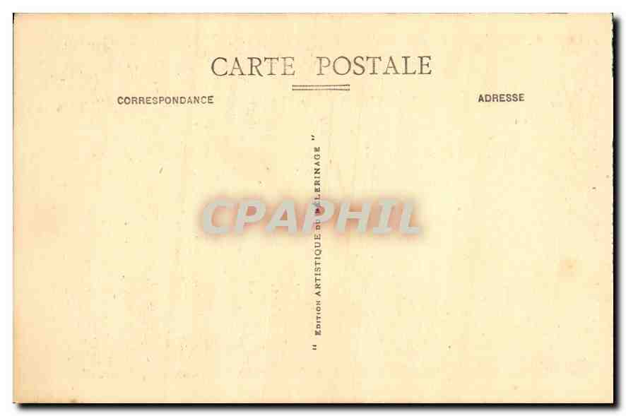CPA St Michel de Frigolet B du Rh Eglise Abbatiale Saint Michel Par Sublet  — Rückseite