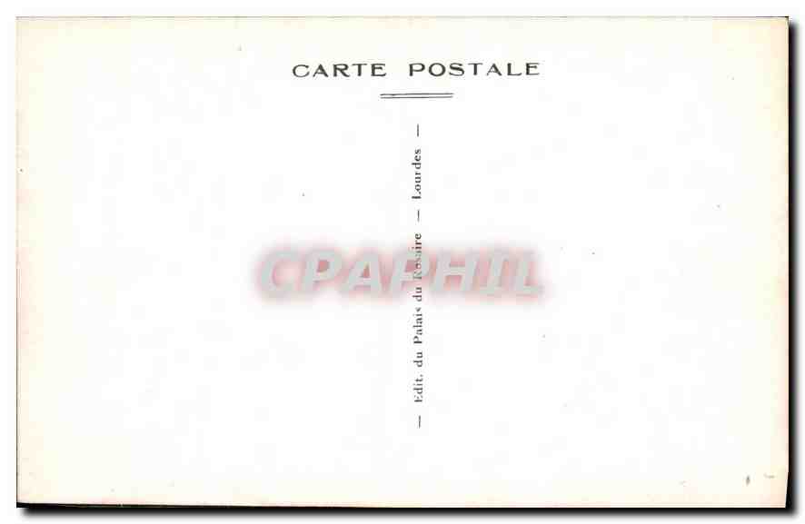 CPA Le Cirque de Gavarnie  — Rückseite