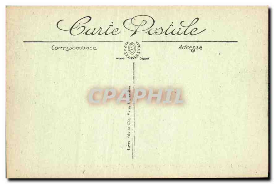 CPA Lourdes le Calvaire II station Jesus Charge de sa Croix  — Verso
