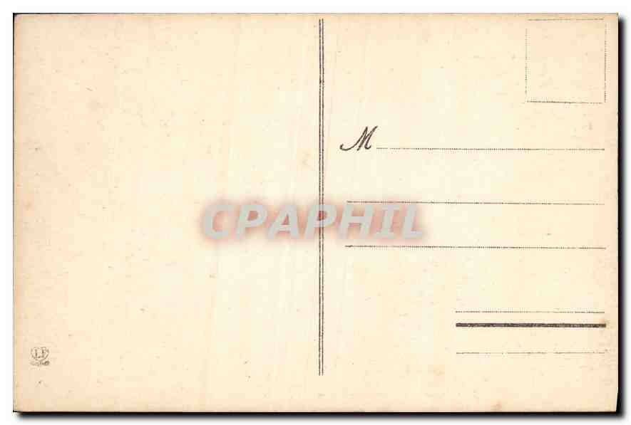 CPA Souvenir de Lourdes  — Verso