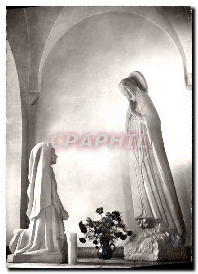 CPA Lourdes Asile Notre Dame l'Apparition Sculpteur G Serraz 