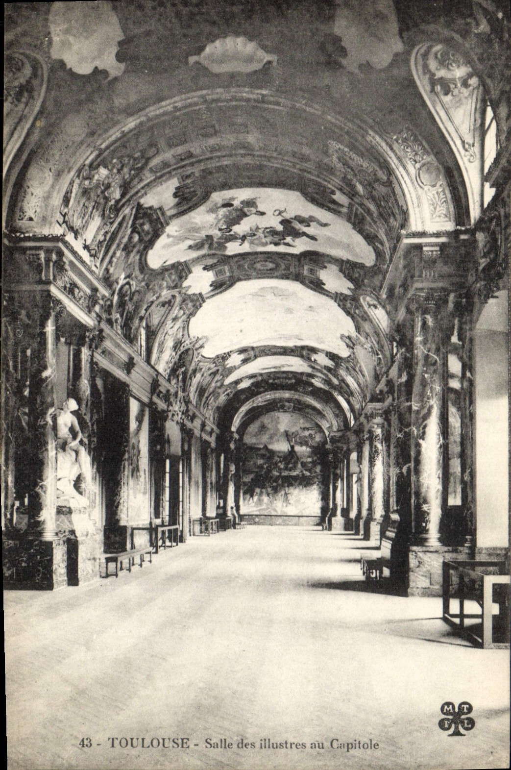 Tolosa - Sala degli Illustri al Capitolo — editore MTFL, n°43