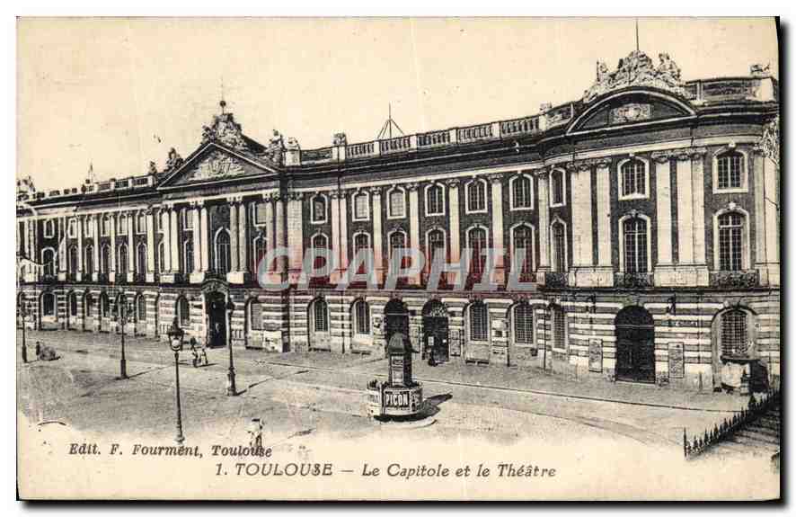 CPA Toulouse le Capitole et le Theatre 