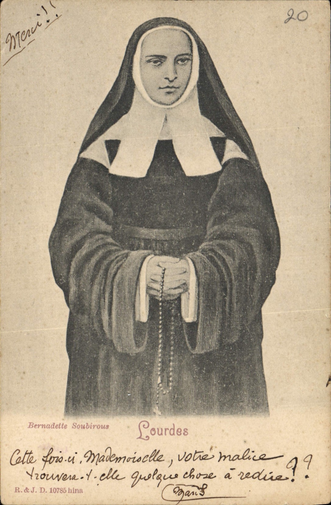 CPA Lourdes Bernadette Soubirous 