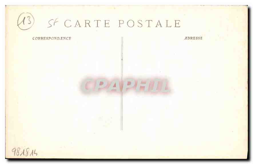 CPA Saint Victor Chapelle de St Mauront  — Verso