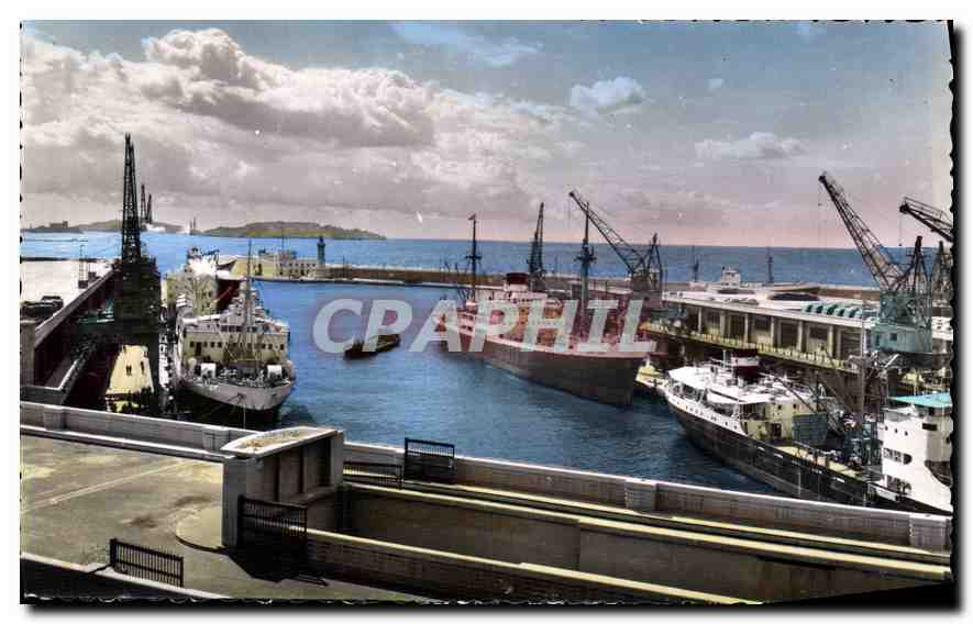 Port de Marseille — Quai de la Joliette — Société Éditions de la Libération