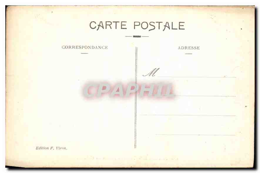 CPA Lourdes Troisieme Station du Calvaire  — Rückseite