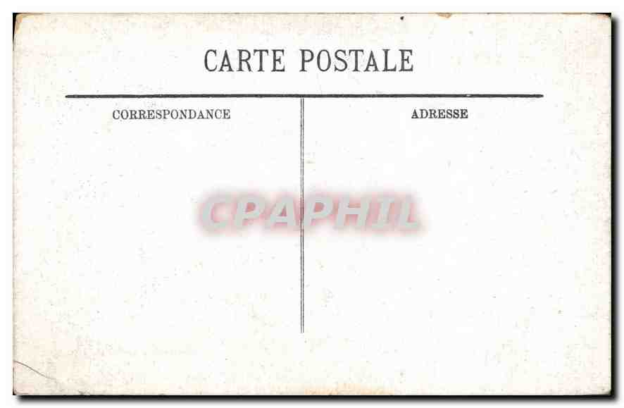 CPA Lourdes L'apparition — Verso