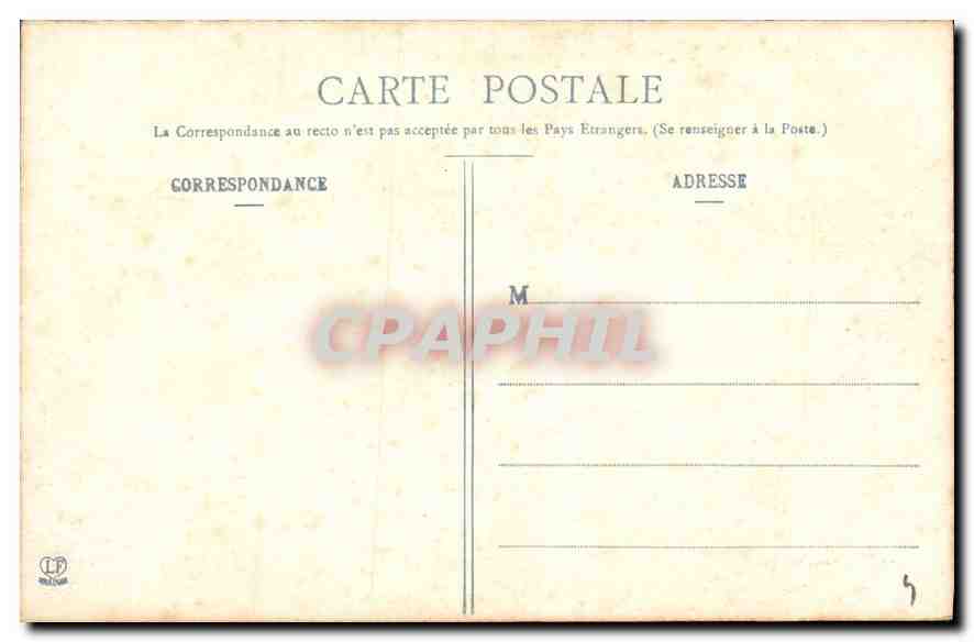 CPA Les Hautes Pyrenees Interieur du Cirque de Gavarnie  — Verso