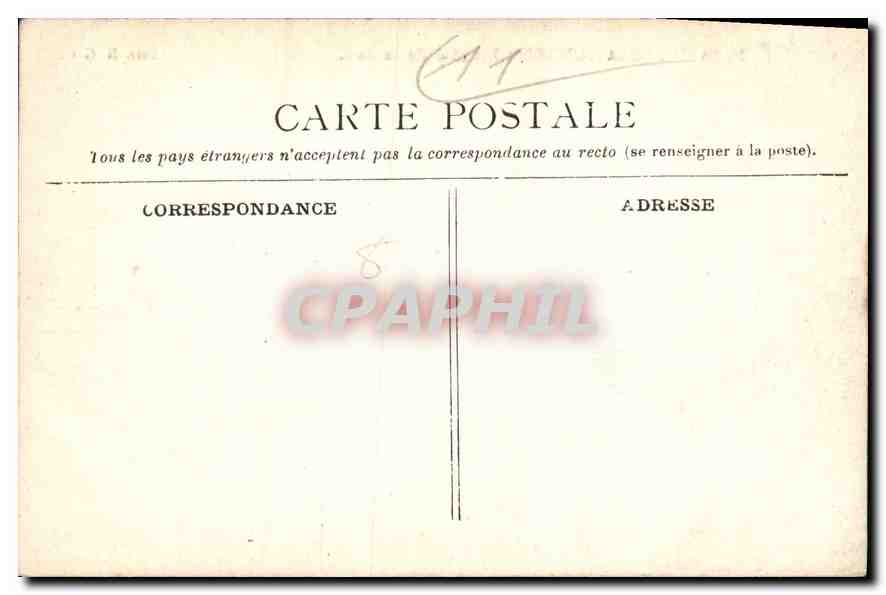 Carcassonne — Vue générale du Nord — Édit. N.G. — Rückseite