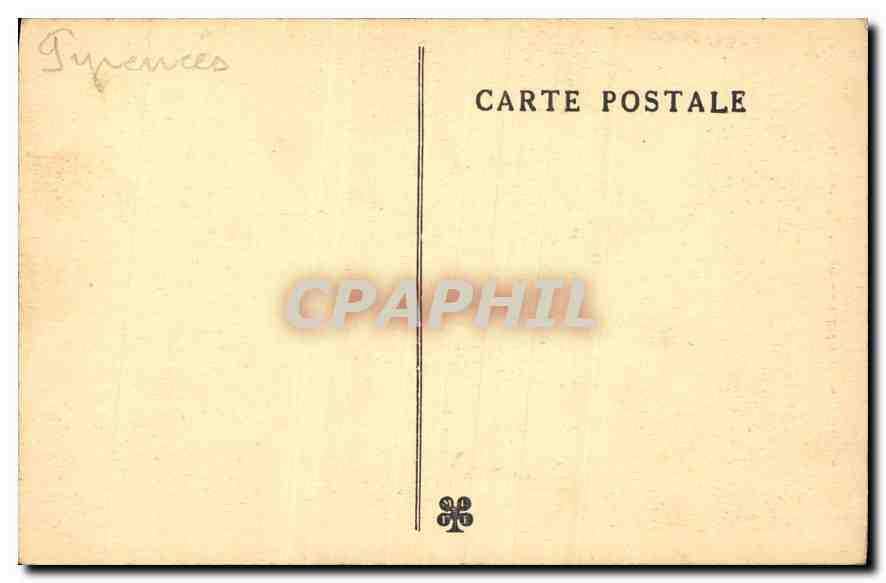 CPA Les Pyrenees Loures l'Eglise  — Rückseite