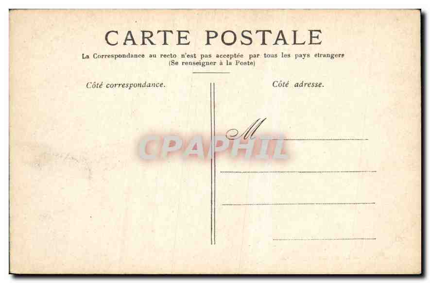 CPA Lourdes la Grotte miraculeurse  — Verso