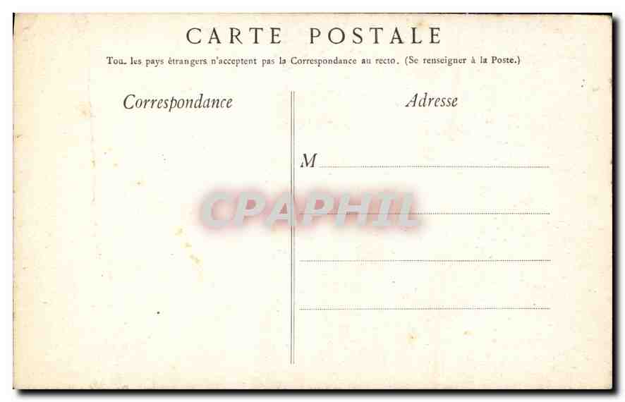 CPA Lourdes Mosaique la Flagellation  — Verso