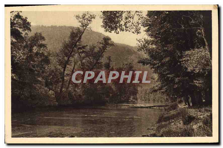 CPA Vallee de la Dourbie La riviere pres de Jouquemerle