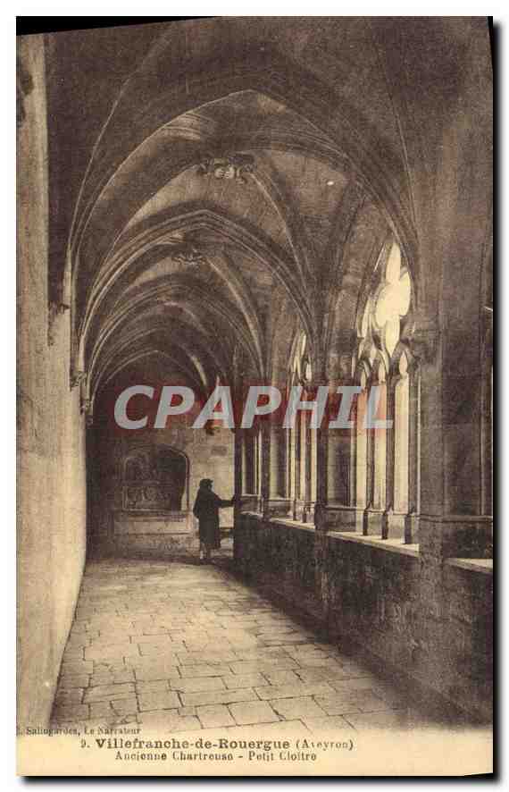 Villefranche-de-Rouergue - Alte Chartreuse - Kleiner Cloister — Verlag: L. Sallogarden, Der Erzähler
