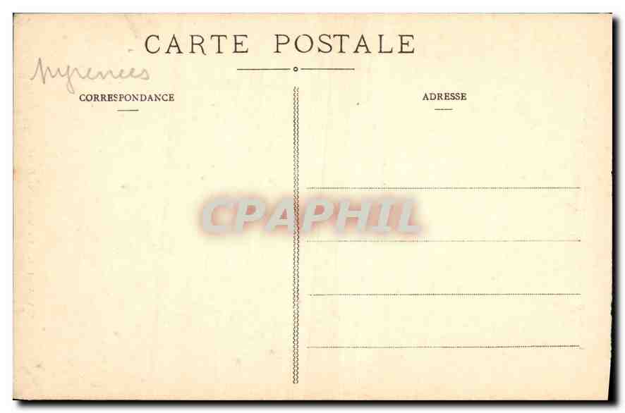 CPA Gavarnie la Breche de Roland cote France  — Verso
