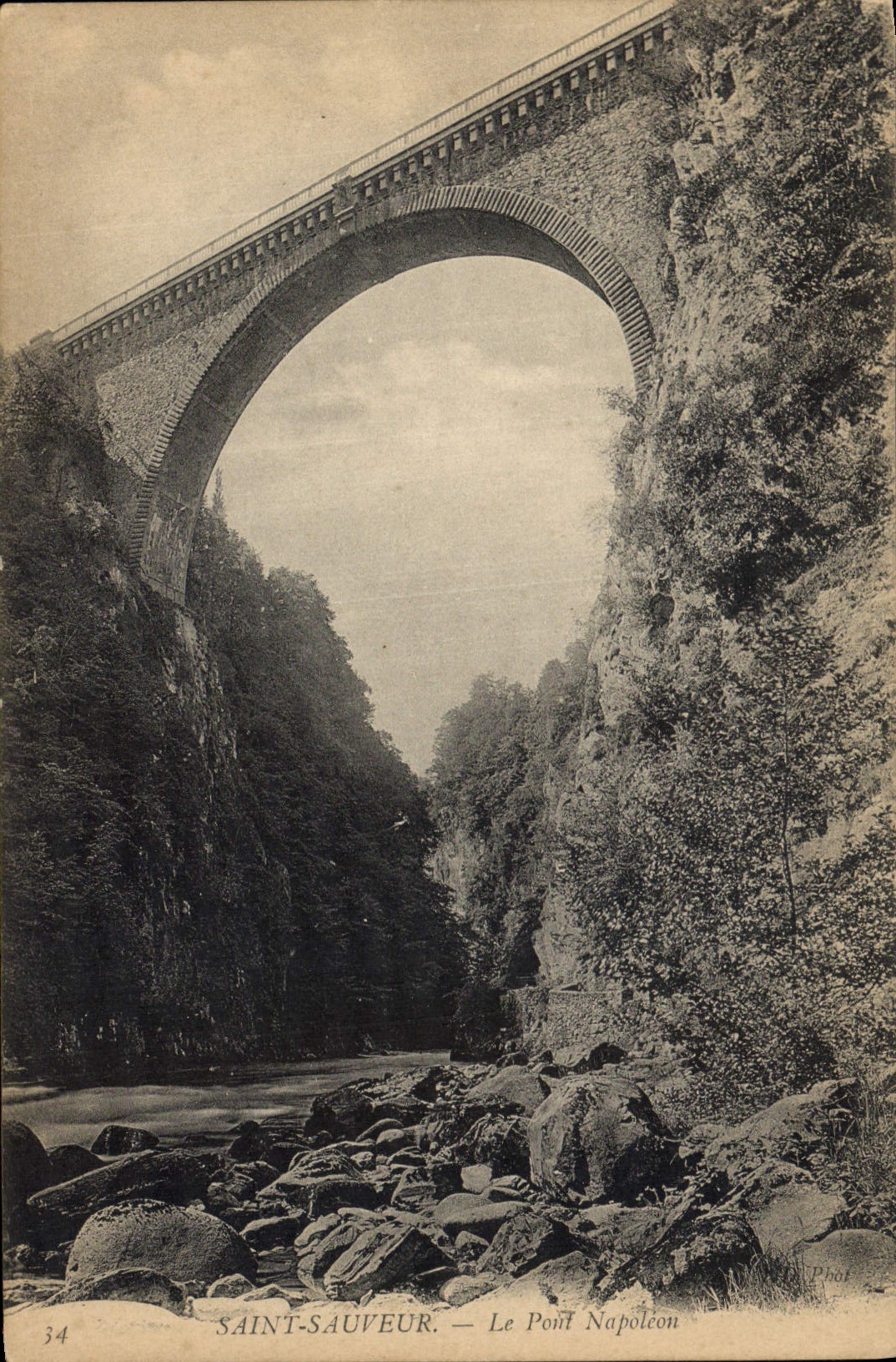 Saint-Sauveur — Le Pont Napoléon — Prot, n°34