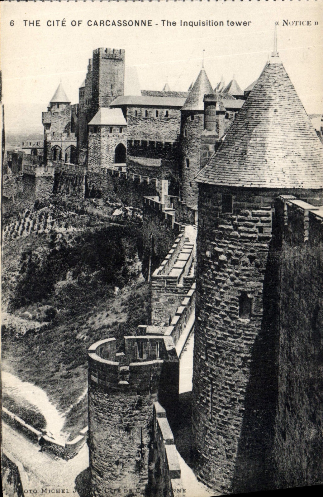 CPA Cite de Carcassonne la Tour de l'Inquisition 