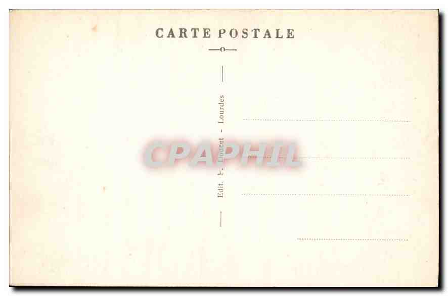 CPA Gavarnie Le Chaos  — Rückseite