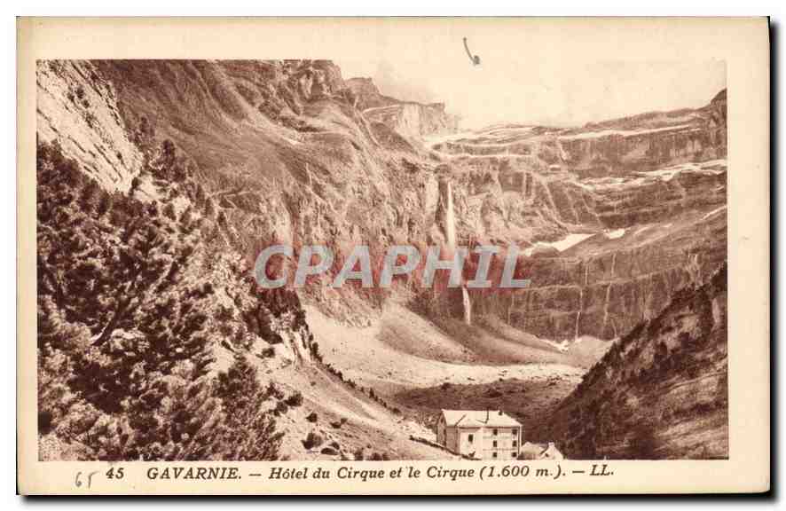 CPA Gavarnie Hotel du Cirque et le Cirque 