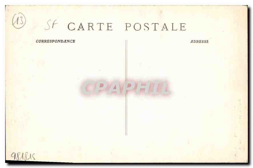 CPA Saint Victor Autel et Croix de St Andre  — Rückseite