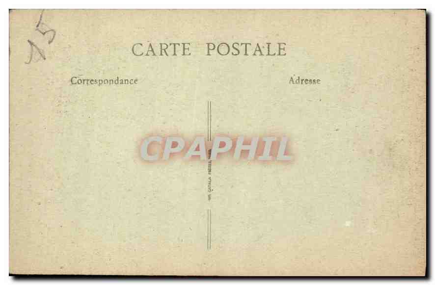 CPA Valence Drome porte Dupre Latour style Renaissance  — Rückseite