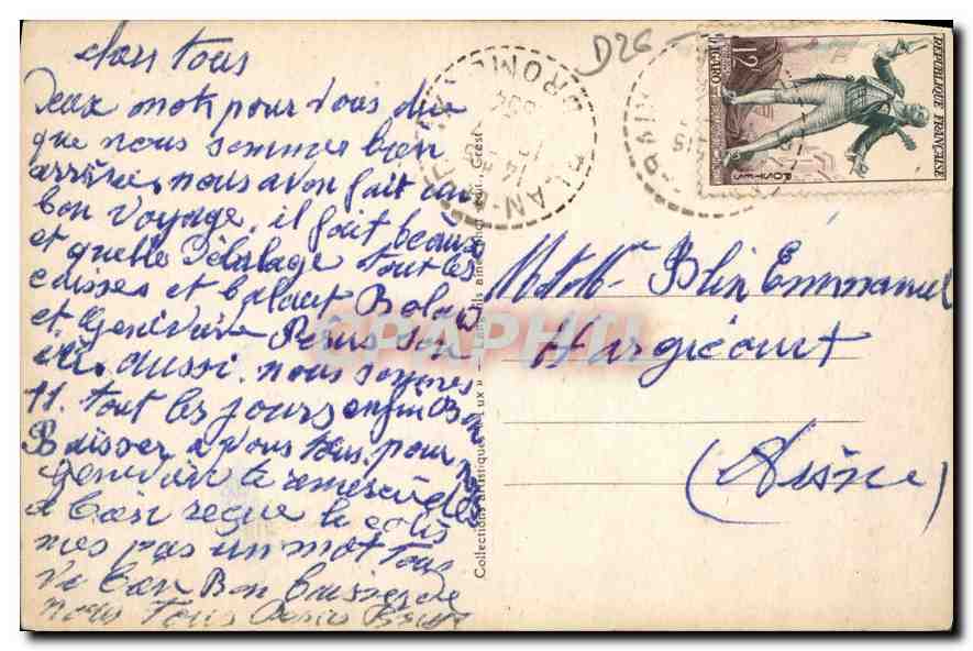 Plan-de-Baix — Vue générale — Le Veilhan et gouffre du Brudour — La Drôme Illustrée — Verso