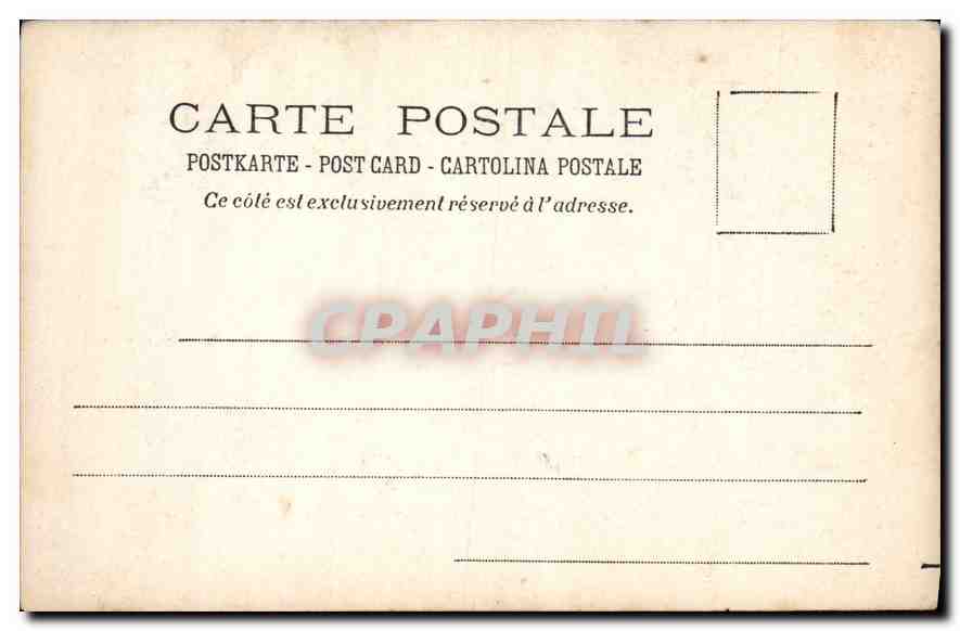 CPA Joconde Le Nain  — Verso