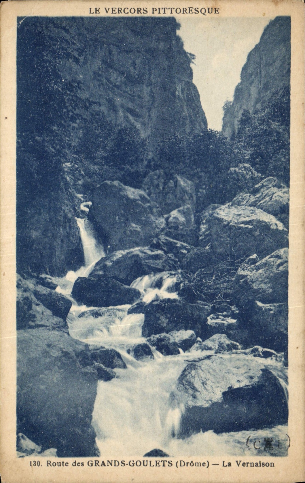 Route der Großen Goulets (Drôme) — La Vernaison — C. L.