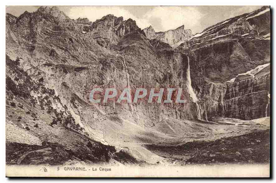 CPA Gavarnie Le Cirque 