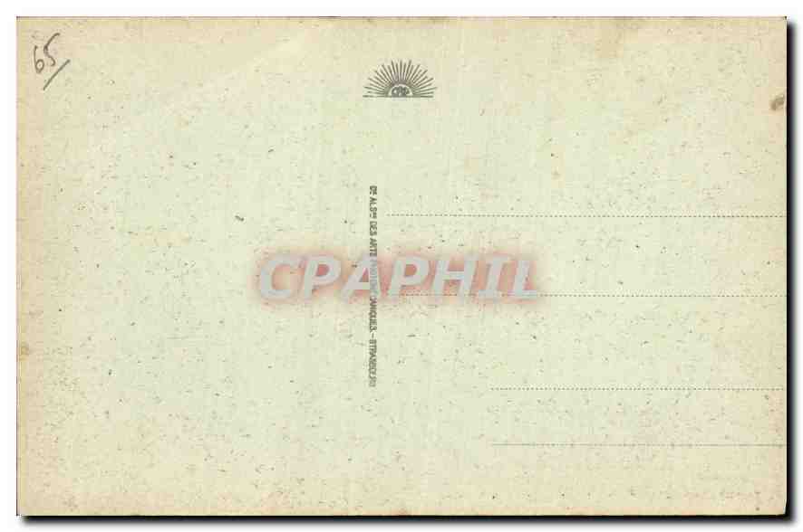 CPA Gavarnie Le Cirque  — Verso
